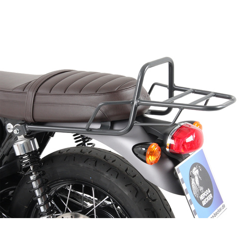 Rear rack Triumph Street Twin 2016-2022 / T120 2016 /  T 100 2017/ SPEED TWIN 900 (2023-) Black