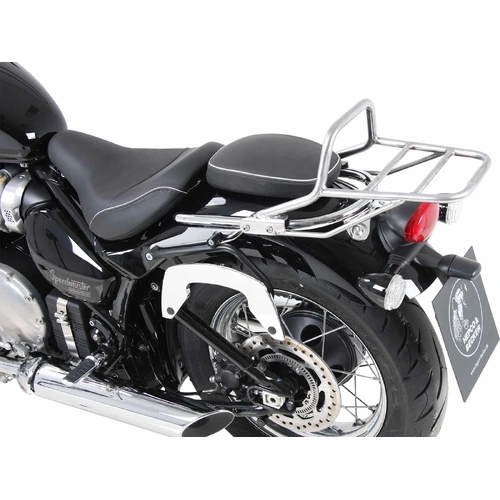 Tubular luggage rack Topcaseträger chrome for Triumph Bonneville Speedmaster (2018-)