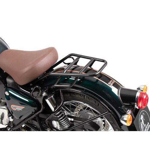 TUBE REAR RACK - BLACK FOR ROYAL ENFIELD CLASSIC 350 (2022-)