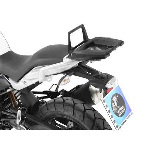 ALURACK TOP CASE CARRIER BLACK FOR BMW G310GS (2017-)