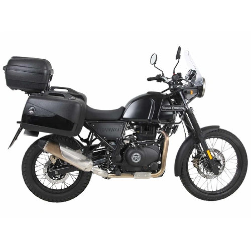 Alurack top case carrier black for combination with original luggage rack for Royal Enfield Himalayan (2018-2020)