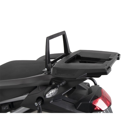 ALURACK TOPCASECARRIER FOR ORIGINAL REAR RACK - BLACK TRIUMPH TIGER 850 900 RALLY / GT / PRO (2020-2023))