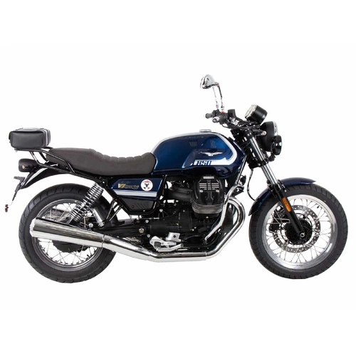 Tubular luggage rack black for Moto Guzzi V7 Special/Stone/Centenario (850 cc) (2021-2024)