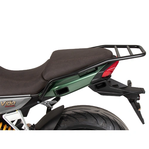 Tubular luggage rack black for Moto Guzzi V100 Mandello / S (2022-)