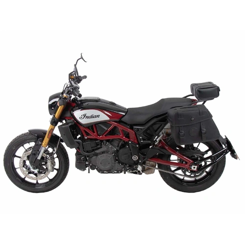 Tubular luggage rack black for Indian FTR / S / R Carbon / Rally (2019-2025)