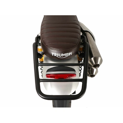 Tubular luggage rack black for Triumph Scrambler 1200 XC (2019-2023)
