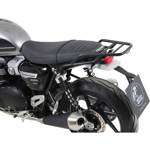 REAR RACK TUBE TYPE BLACK FOR TRIUMPH SPEED TWIN 1200 (2019-)