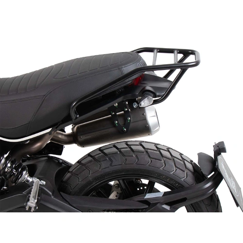 Tubular luggage rack black for Ducati Scrambler 1100 Dark Pro/Pro/Sport Pro (2021-2024)