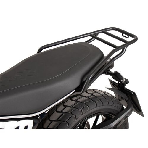 TUBE REAR RACK - BLACK FOR DUCATI SCRAMBLER 800 ICON (2023-)/ Scrambler 800 Nightshift/Full Throttle (2023-)