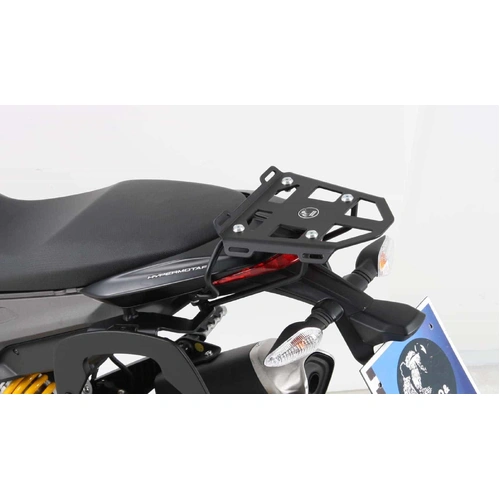 Minirack soft luggage rear carrier black for Ducati Hypermotard 821/SP (2013-2015)