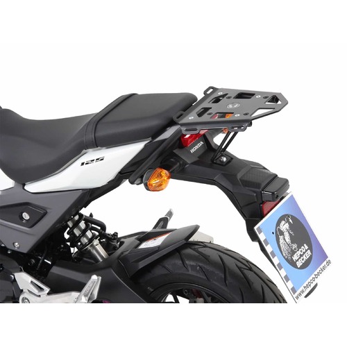 MINIRACK SOFT LUGGAGE REAR CARRIER BLACK FOR HONDA MSX 125 (2017-2020)