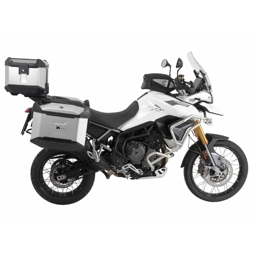 Easyrack top case carrier for original bridge black for Triumph Tiger 900 / Rally / GT / PRO (2020-2023)