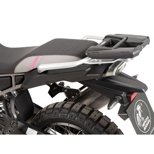 Easyrack topcasecarrier black for combination with original rear rack for CF Moto 450 MT (2024-)