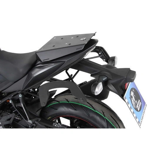 Black sports rack for Suzuki GSX-S 750 (2017-2021)