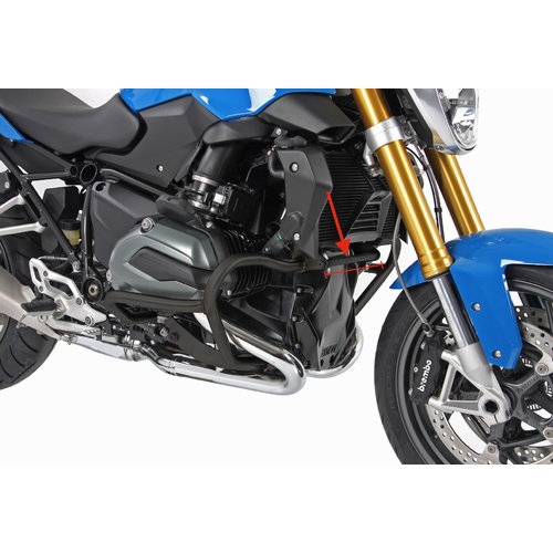 STIFFENING BRACKET FOR ENGINE GUARD BMW R1200R/RS (2015-) / R1200GS LC (2013-) - SILVER