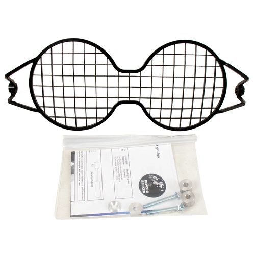 Black lamp guard for Moto Guzzi V 85 TT (2019-2023)