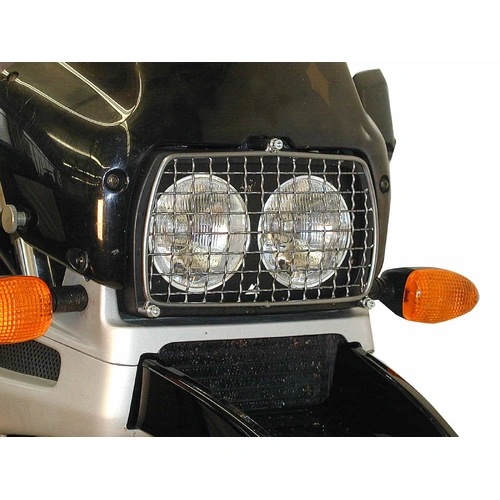 Black lamp guard grille for BMW R 850 GS (1998-2000)/R 1100 GS (1994-1999)
