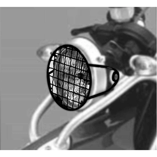 Black lamp guard for BMW HP 2 (2005-2008)