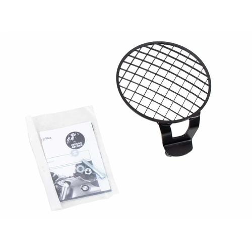 Black lamp guard grille for BMW R nineT Scrambler (2016-2023)