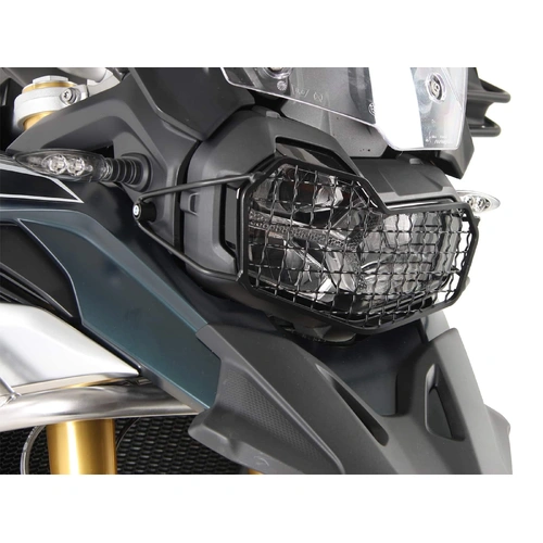 Black lamp guard grille for BMW F 850 GS (2018-2023)