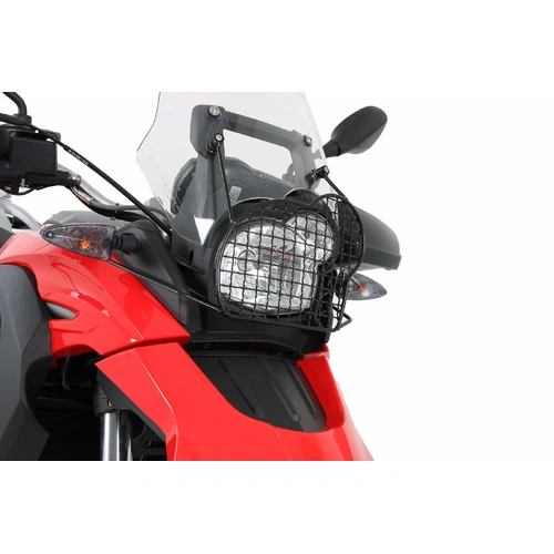 Black lamp guard grille for BMW G 650 GS (2011-2016)/Sertao (2012-2016)