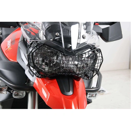 Black lamp guard for Triumph Tiger 800/XC (2010-2014)