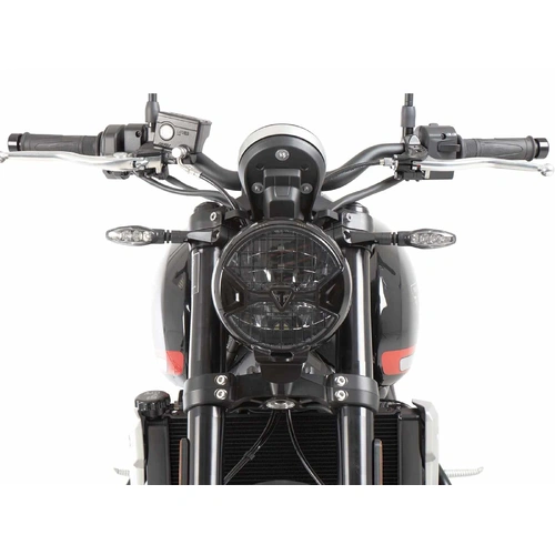 Black lamp guard grille for Triumph Trident 660 (2021-2024)
