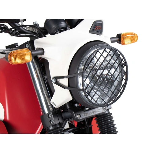Black lamp guard for Royal Enfield Scram 411 (2022-2024)