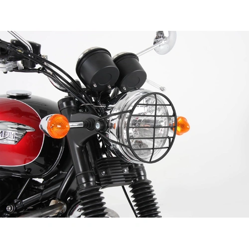 Black lamp guard for Triumph Bonneville/T 100 (2002-2016)