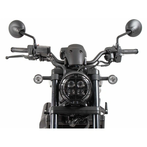Black lamp guard grille for Honda CMX 1100 Rebel / DCT (2021-2024)