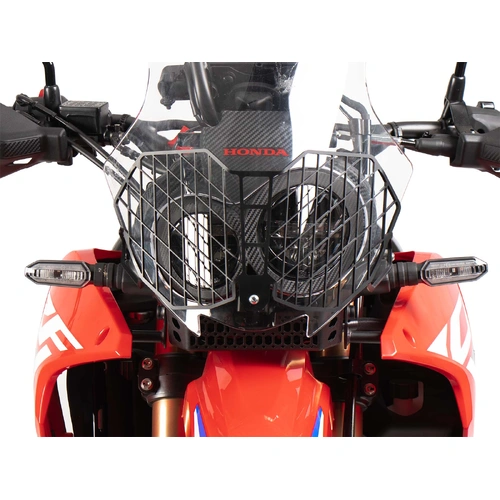 Black lamp guard grille for Honda CRF 300 Rally (2021-)