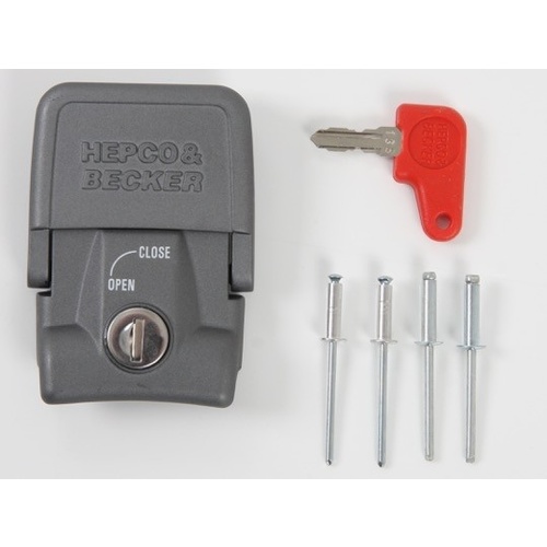 Sidecase Fixing latch- silver