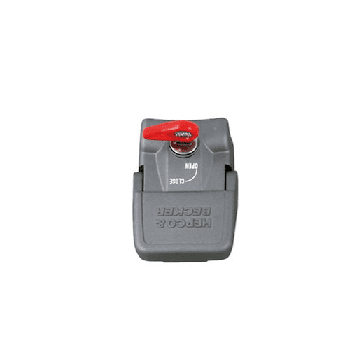Fixing lock for GOBI side case - silver