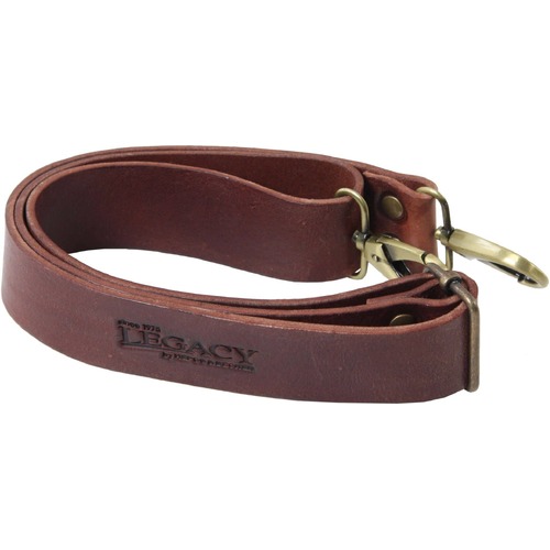 LEGACY SHOULDER STRAP - BROWN LEATHER