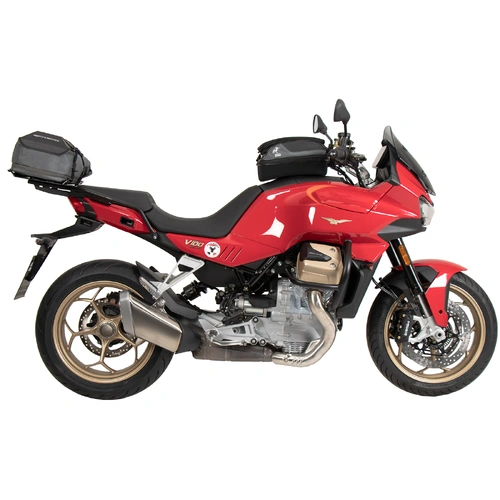 Luggage rack extension black for Moto Guzzi V100 Mandello / S (2022-)