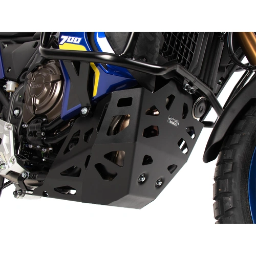 Engine protection plate black for Yamaha Ténéré 700 World Raid (2022-2024)/World Rally (2023-2024)