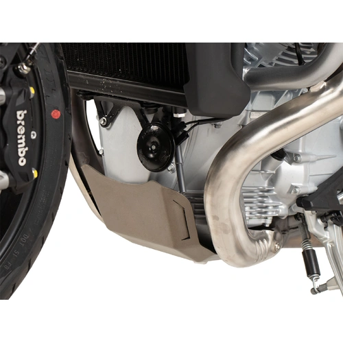 Front spoiler anodised titanium for Moto Guzzi V100 Mandello / S (2022-)