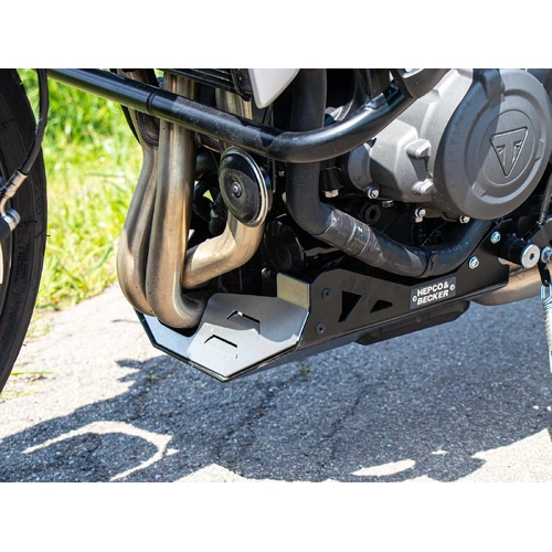 Front spoiler silver/black for Triumph Trident 660 (2021-2024)
