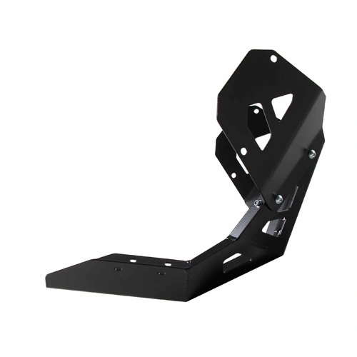 Black engine protection plate for original engine guard for Suzuki V-Strom 1050 XT (2020-2022)
