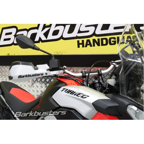 Barkbusters Handguards Complete Kit Aprilia Tuareg 660 (White)