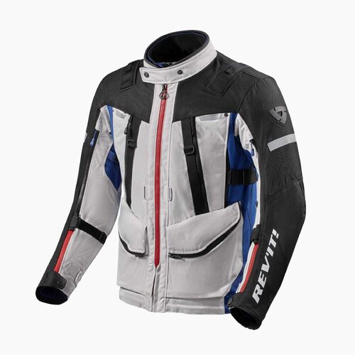 REV'IT! SAND 4 H20 JACKET Silver/ Blue