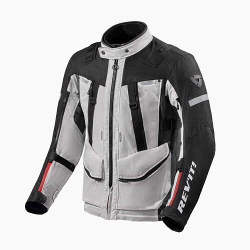 REV'IT! SAND 4 H20 JACKET Silver/ Black