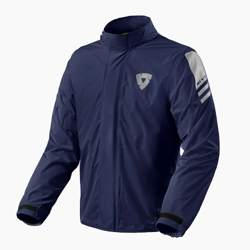 REV'IT! CYCLONE 3 MOTORCYCLE RAIN JACKET DARK BLUE