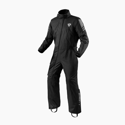 REV'IT! PACIFIC 4 H20 MOTORCYCLE BLACK RAINSUIT