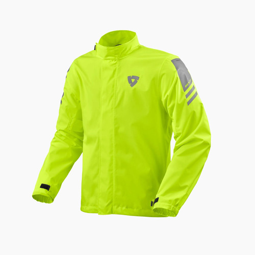 REV'IT! CYCLONE 4 H20 MOTORCYCLE NEON YELLOW RAIN JACKET