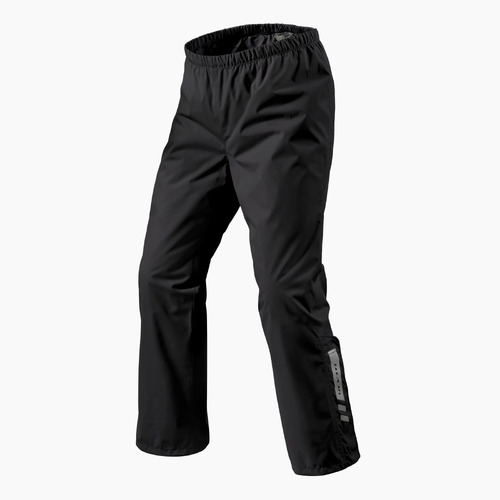 REV'IT! ACID 4 H20 MOTORCYCLE BLACK RAIN PANTS