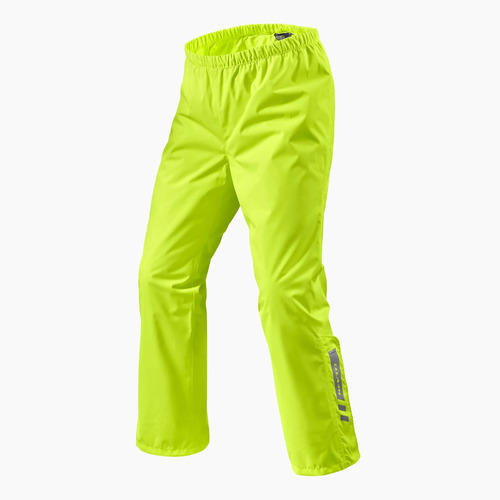 REV'IT! ACID 4 H20 MOTORCYCLE NEON YELLOW RAIN PANTS