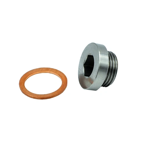 O2 SENSOR PLUG - 12MM STAINLESS STEEL