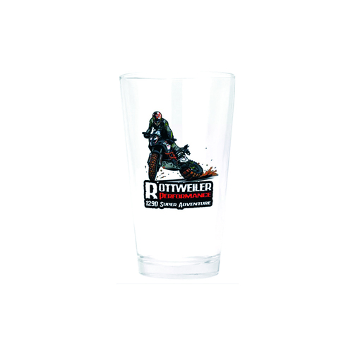 ROTTWEILER PERFORMANCE 'KTM 1290 SA (Super Adventure)' COLLECTOR'S PINT GLASS