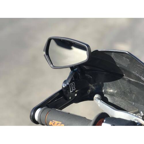 ROTTWEILER PERFORMANCE QUICK FLIP MIRRORS & MOUNTS (ARROW COMPLETE KIT)